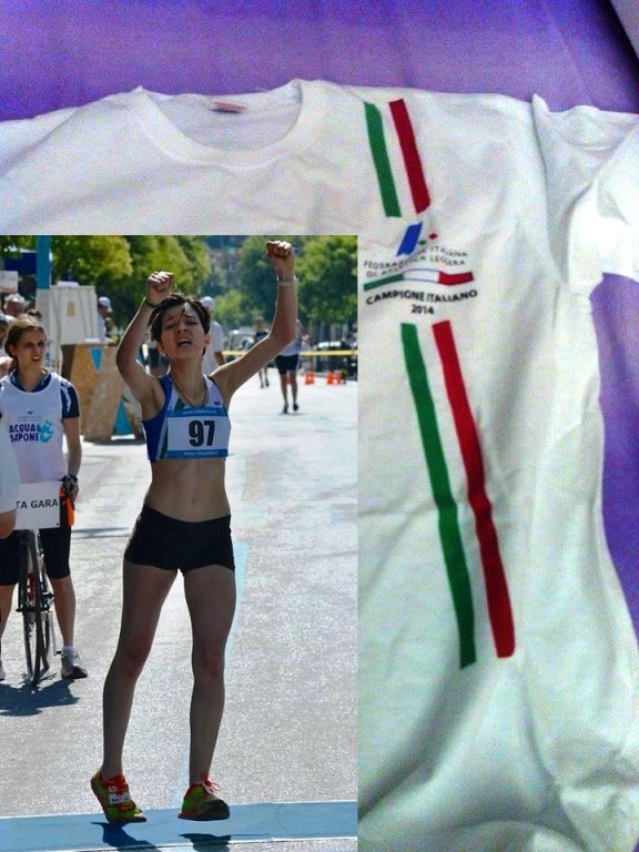 Giada Francesca Ciabini Campione Italiano 10.000 m Marcia